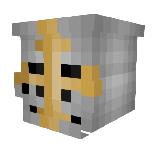Swagger53 Minecraft avatar head, 3D render