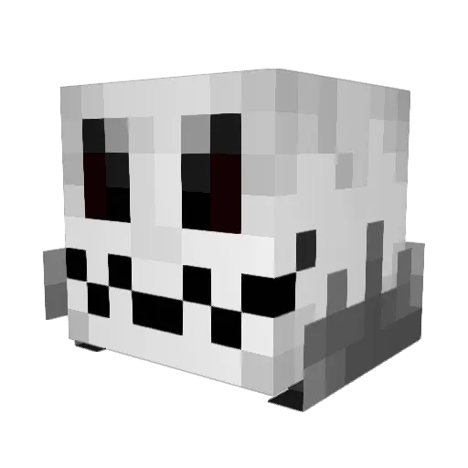 SwaggerX_22 Minecraft avatar head, 3D render