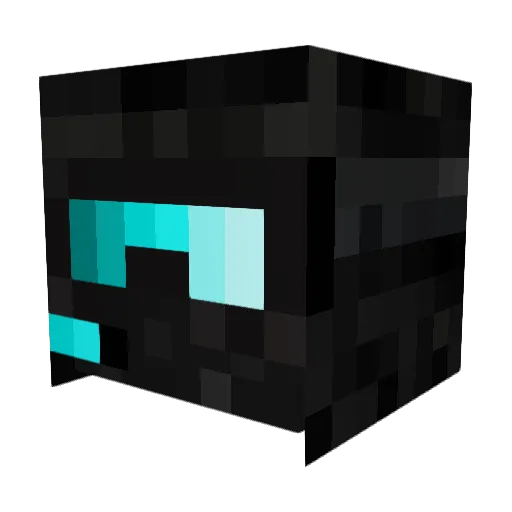 Swagger_IC Minecraft avatar head, 3D render