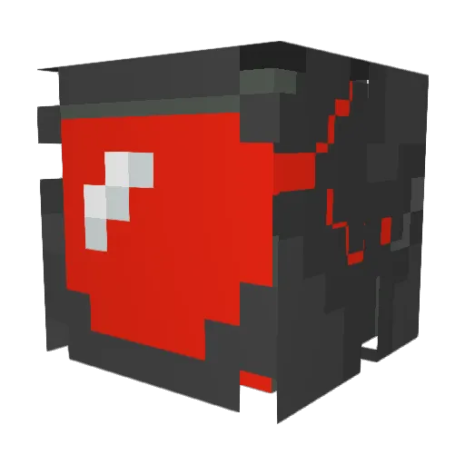 Swaggerente69 Minecraft avatar head, 3D render
