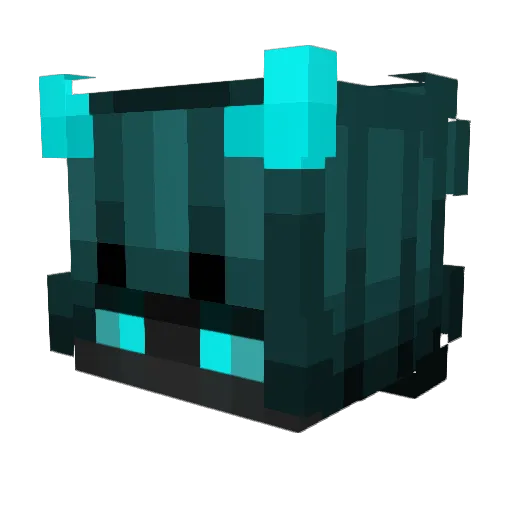 Swaggie24 Minecraft avatar head, 3D render