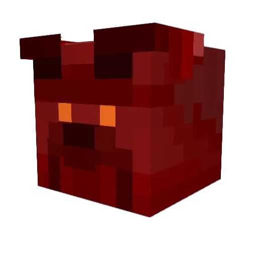 Swaggylachy Minecraft avatar head, 3D render