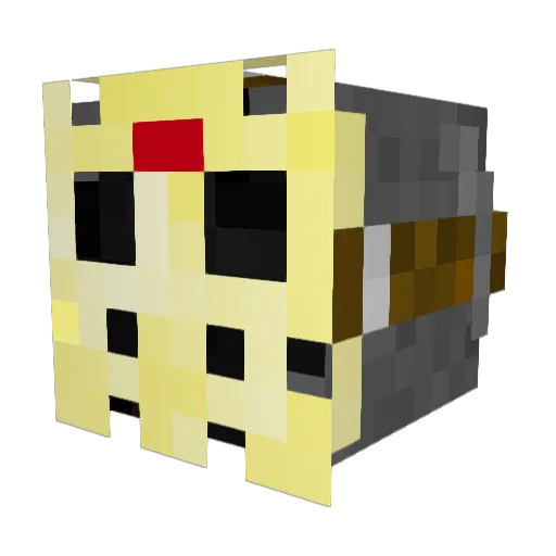 Swaggysteve33 Minecraft avatar head, 3D render