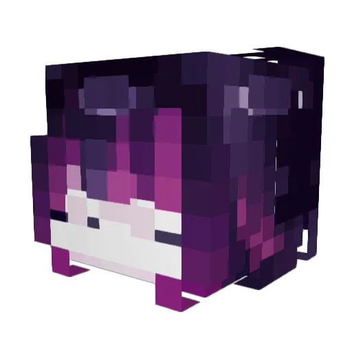 Swagisc0mming Minecraft avatar head, 3D render