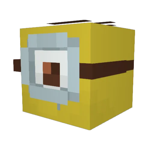 Swagking963 Minecraft avatar head, 3D render