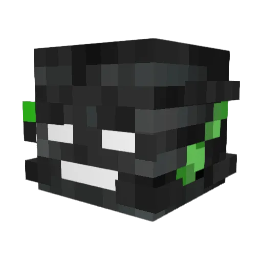 Swaglord3859 Minecraft avatar head, 3D render