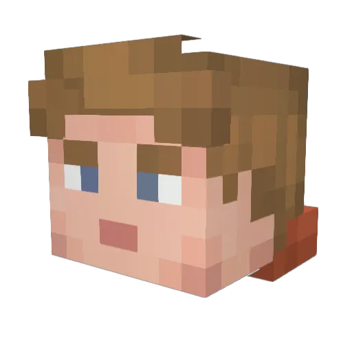 Swagmacjag90604 Minecraft avatar head, 3D render