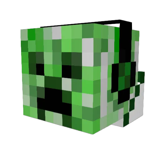 SwagsonMC Minecraft avatar head, 3D render
