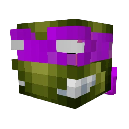 SwagstaMcDaddy Minecraft avatar head, 3D render