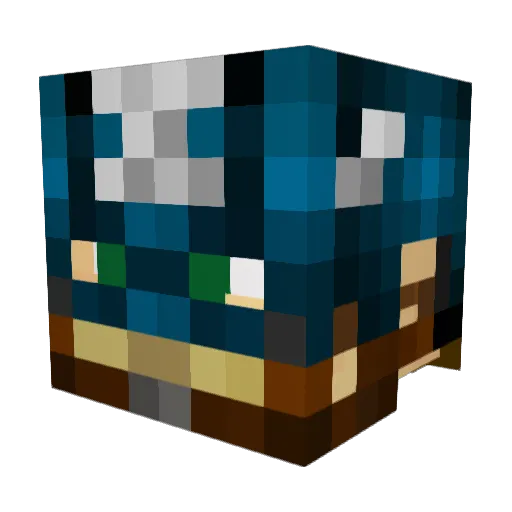 Swamp_Rat13 Minecraft avatar head, 3D render