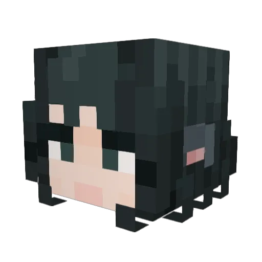 SwampyCJ Minecraft avatar head, 3D render
