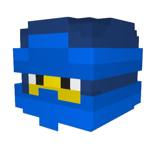 Swampy_Dawgg Minecraft avatar head, 3D render