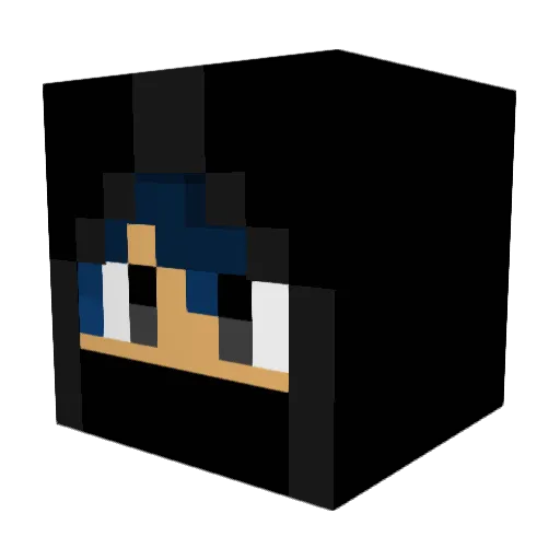 SwanCricket Minecraft avatar head, 3D render