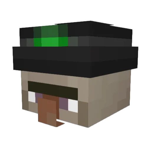 SwangoBobby Minecraft avatar head, 3D render