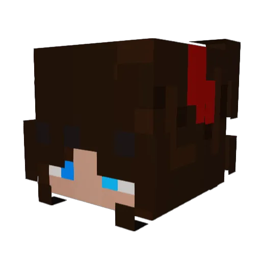 Swanronson09 Minecraft avatar head, 3D render