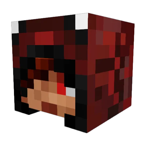 Swapy5000 Minecraft avatar head, 3D render
