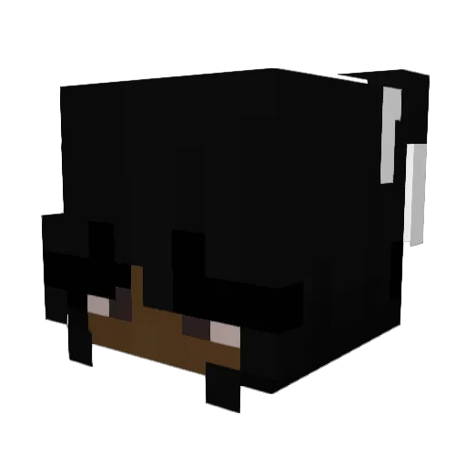 Swardex Minecraft avatar head, 3D render
