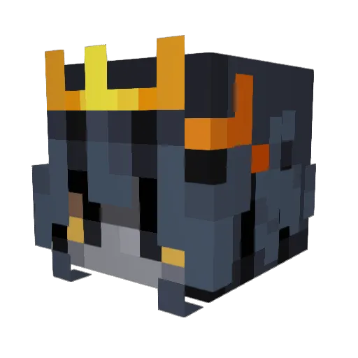 SwarmKeeper_ Minecraft avatar head, 3D render