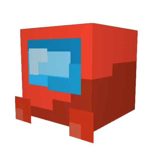 Swarnpert Minecraft avatar head, 3D render