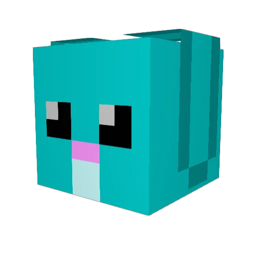 SwatJustinX Minecraft avatar head, 3D render