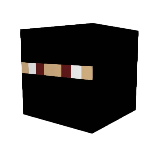 Swaxlenz100 Minecraft avatar head, 3D render