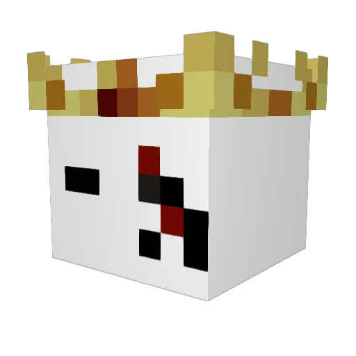 SwayQuo Minecraft avatar head, 3D render