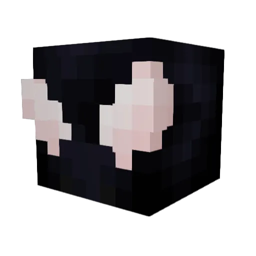 SwayedOW Minecraft avatar head, 3D render