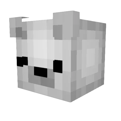 Swaygo Minecraft avatar head, 3D render