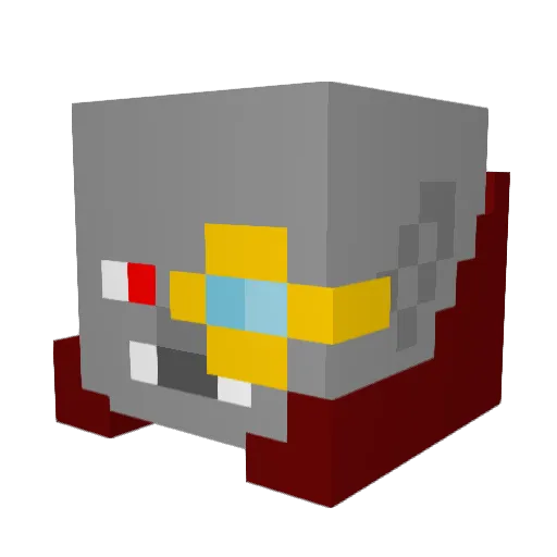 SwayingDrift Minecraft avatar head, 3D render