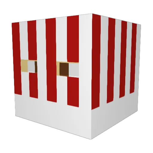 Swayrox Minecraft avatar head, 3D render