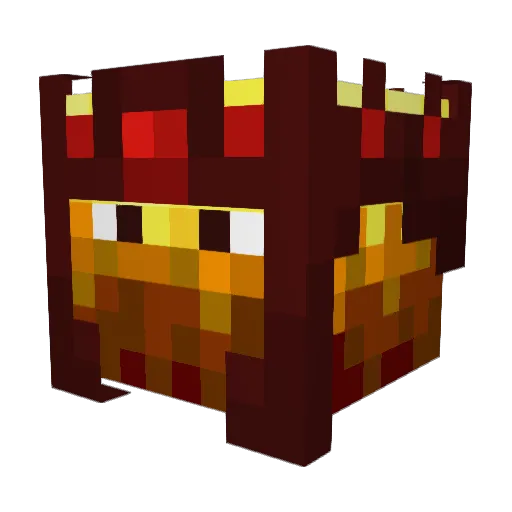 Sweaks Minecraft avatar head, 3D render