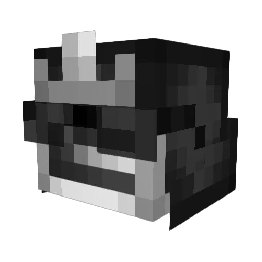 SweatVoid Minecraft avatar head, 3D render