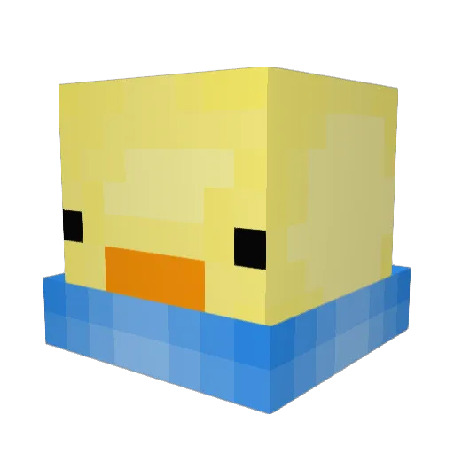 SweatySham Minecraft avatar head, 3D render