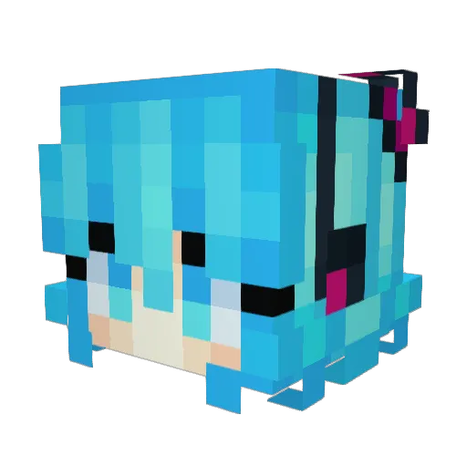Sweaty_Boi3 Minecraft avatar head, 3D render