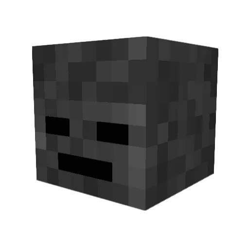 Swebb_46 Minecraft avatar head, 3D render