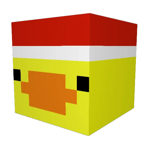 SwedenLEGENDS Minecraft avatar head, 3D render