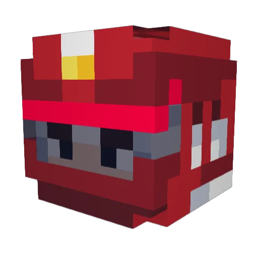 SwedishBoyy Minecraft avatar head, 3D render