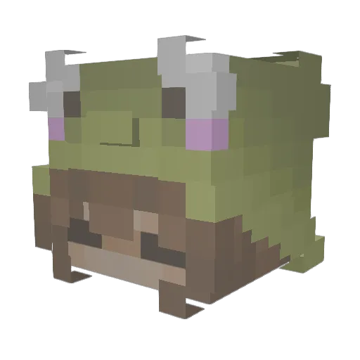 SwedishDogg_ Minecraft avatar head, 3D render