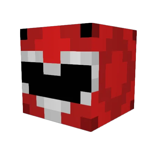 SwedishPot Minecraft avatar head, 3D render