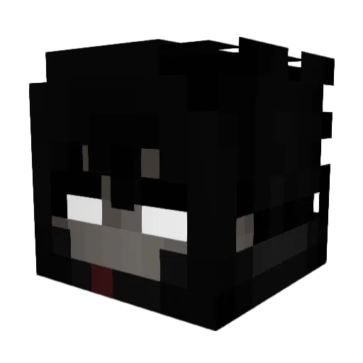 Sweeh Minecraft avatar head, 3D render