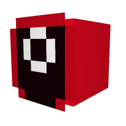 Sweers97 Minecraft avatar head, 3D render