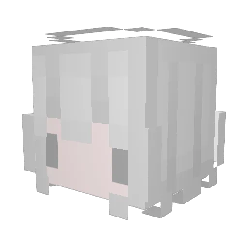 SweetClick Minecraft avatar head, 3D render