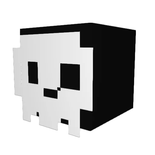 SweetDave69 Minecraft avatar head, 3D render
