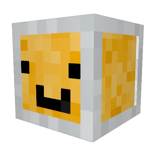 SweetHoneyCombo Minecraft avatar head, 3D render