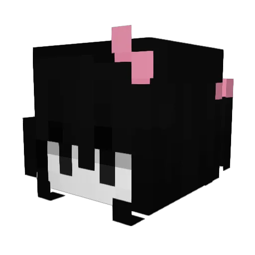 Sweet_Emma Minecraft avatar head, 3D render