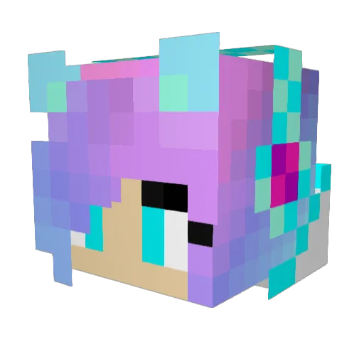 Sweet_Sugar1263 Minecraft avatar head, 3D render
