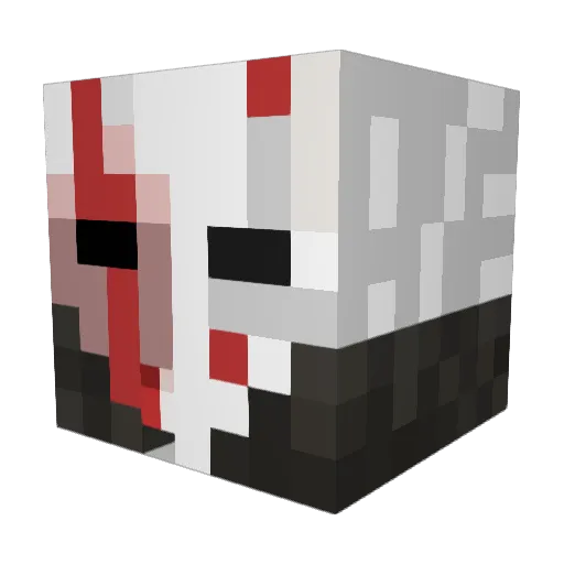 Sweet_pxx Minecraft avatar head, 3D render