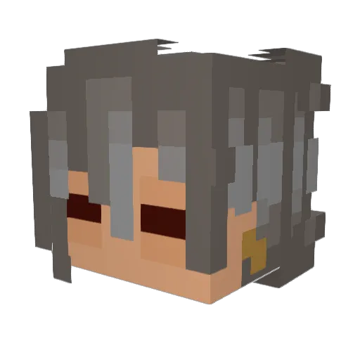 Sweetchild420 Minecraft avatar head, 3D render