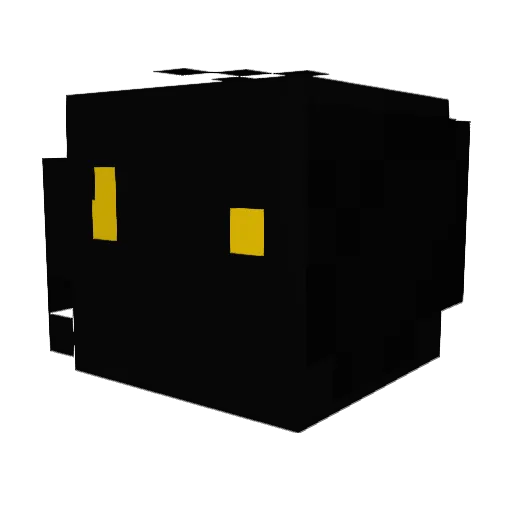 Sweetcrob Minecraft avatar head, 3D render