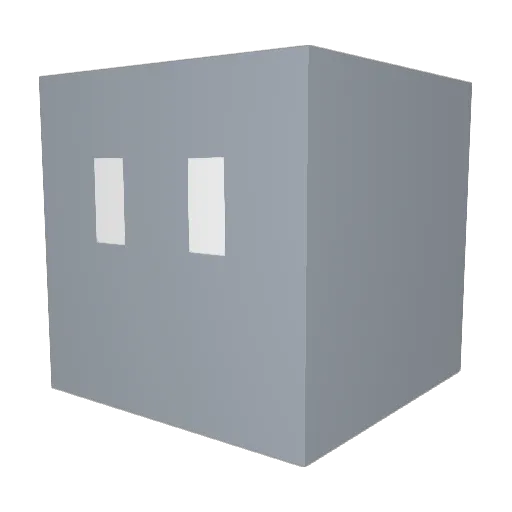 Sweetlambs Minecraft avatar head, 3D render